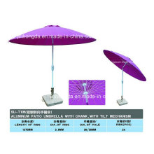 Outdoor Purple Cover with Vent Beach Umbrella (YSBEA0006)
